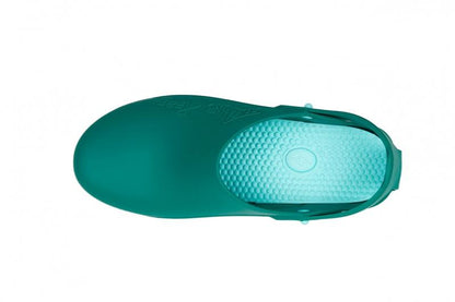 Zoccoli Sanitari Calzuro REBEL® Bicolore Verde – Autoclavabili, Antistatici, T-CLOSE | Cod. 70826