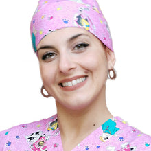 Lade das Bild in den Galerie-Viewer, Bandana fumetto colorata "rosa" cod: 1812
