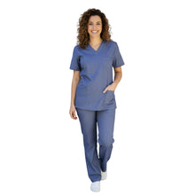 Lade das Bild in den Galerie-Viewer, Divisa da lavoro,unisex,in jeans cod: 8330
