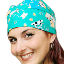 Lade das Bild in den Galerie-Viewer, Bandana fumetto colorata "verde" Cod: 3766
