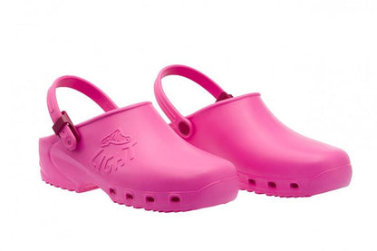 Zoccoli Sanitari Professionali Rosa – Calzuro Light, Cinturino Regolabile | Cod. 8249