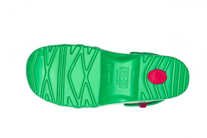 Zoccoli Sanitari Professionali Verde – Calzuro Light, Cinturino Regolabile | Cod. 8252