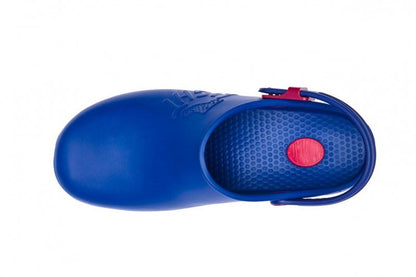 Zoccoli Sanitari Professionali Blu – Calzuro Light, Cinturino Regolabile | Cod. 8253