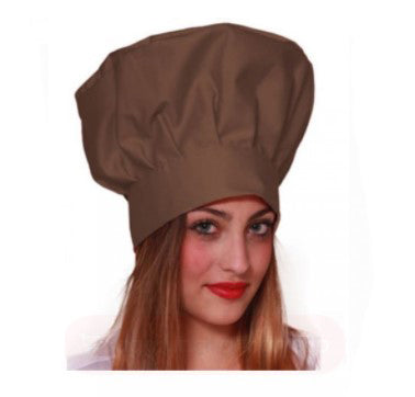 Cappello da Cuoco Unisex Bordeaux – 100% Cotone, Regolabile | Cod. 8065
