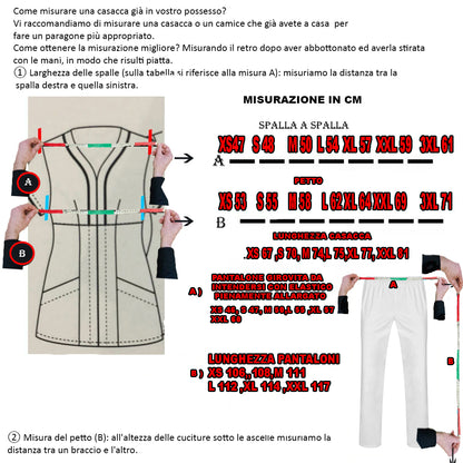 Divisa da lavoro,completa,unisex,scollo V "arancio" cod: 8316
