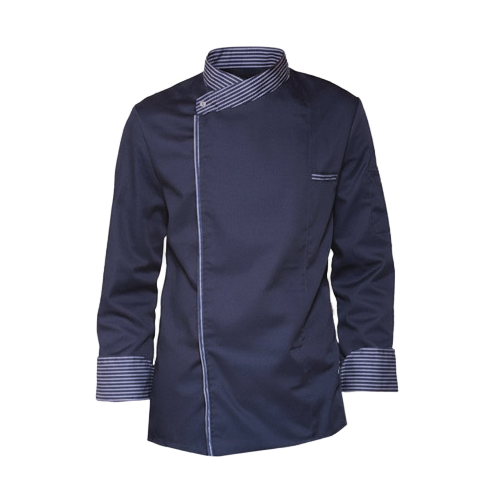 Giacca chef "cook" Blu con automatici cod: 7777
