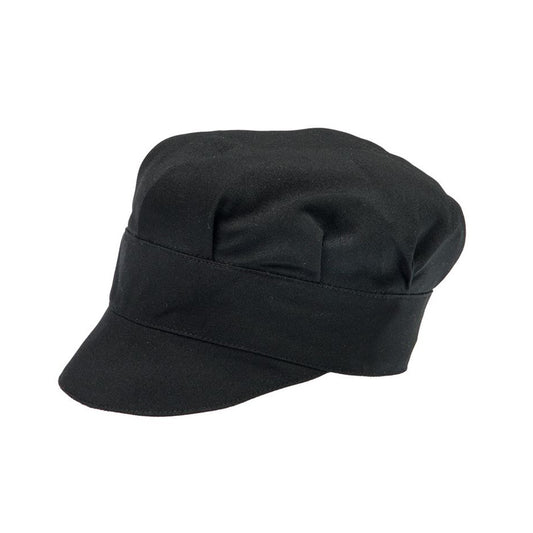 Cappellino da Lavoro Nero – 100% Poly-Dacroon | Cod. 3006
