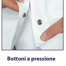 Lade das Bild in den Galerie-Viewer, Camice da laboratorio,da lavoro uomo, cotone pesante,per scuola chimica, COD: 26922
