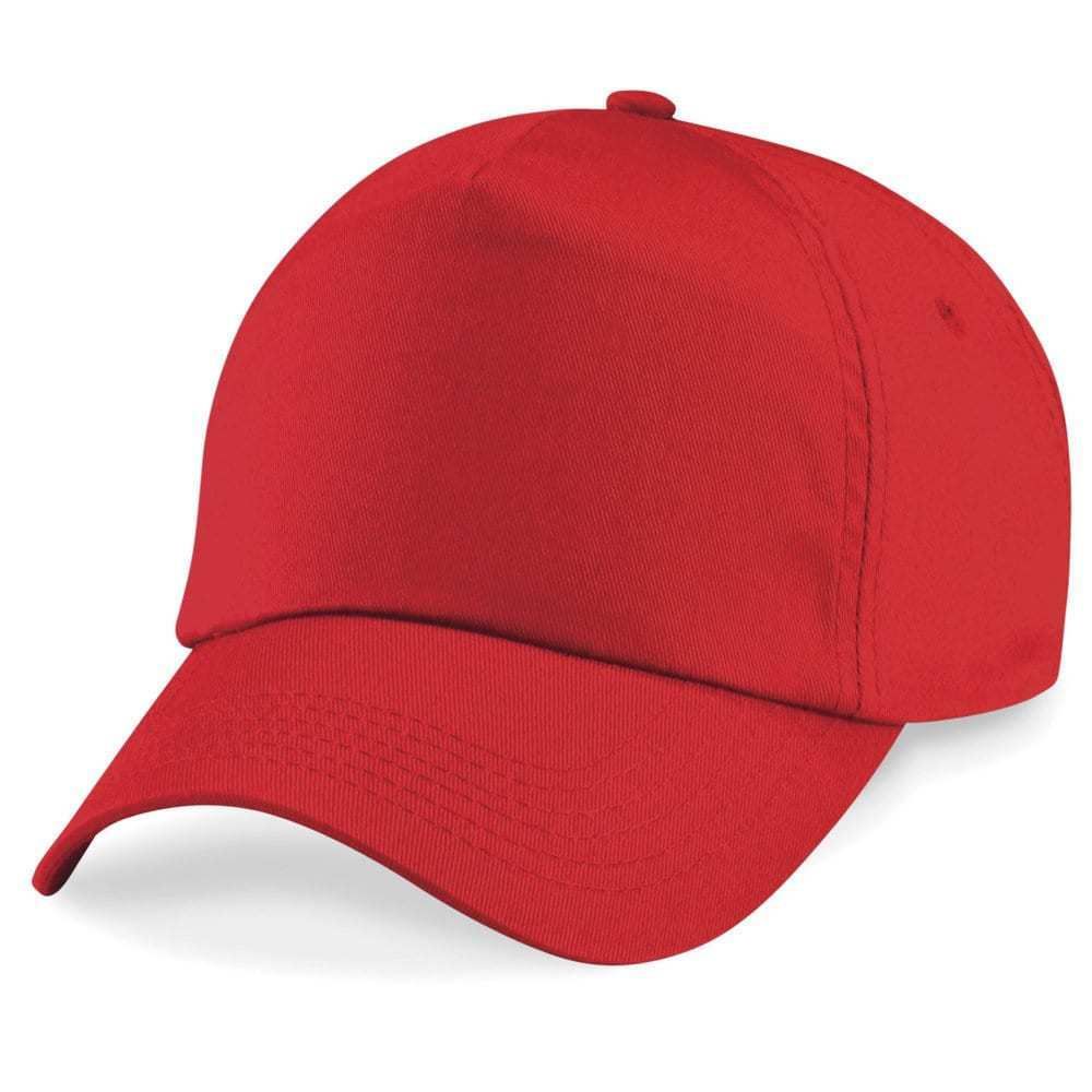 Cappellino da Lavoro Unisex Rosso con Visiera – Modello Baseball, Taglia Unica | Cod. 051929