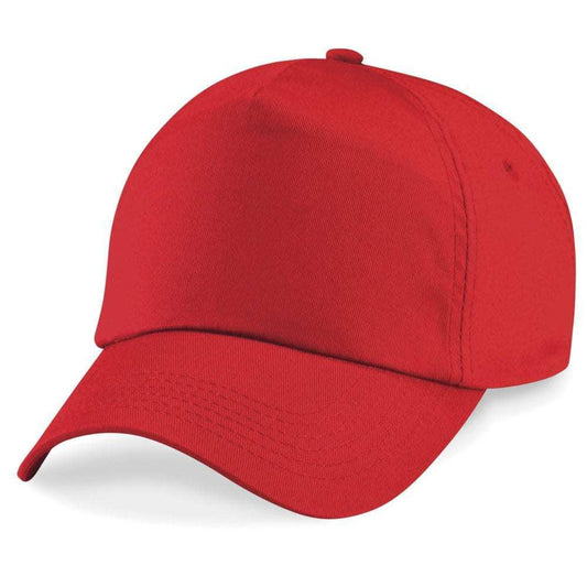 Cappellino da Lavoro Unisex Rosso con Visiera – Modello Baseball, Taglia Unica | Cod. 051929